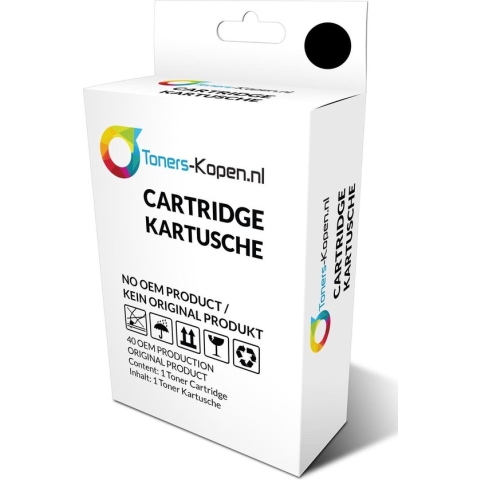 Geschikt voor Huismerk inkt cartridge voor Epson T6039 XL light light zwart