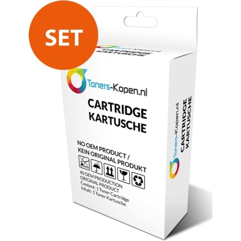 Alternatief voor HP nr934xl BK + nr935xl CMY