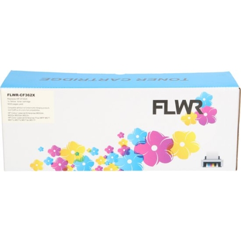 FLWR - Toners / HP 508X / geel / Geschikt voor HP