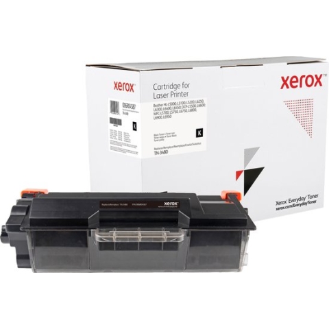 Original Ink Cartridge Xerox Tóner Everyday Mono compatible con Brother TN-3480, Rendimiento estándar Black