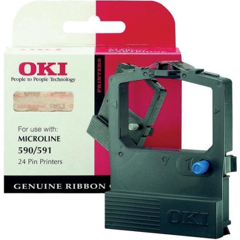 Original Dot Matrix Tape OKI 09002316 Black