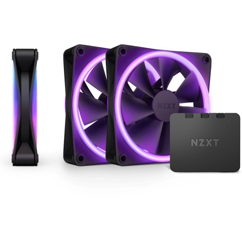 NZXT F120 RGB Duo - Triple pack - Zwart - 120mm