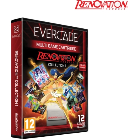 Evercade - Renovation cartridge 1 - 12 games