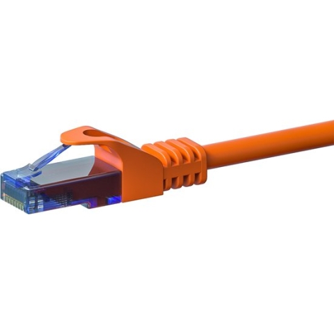 Danicom UTP CAT6a patchkabel / internetkabel 1 meter oranje - 100% koper - netwerkkabel