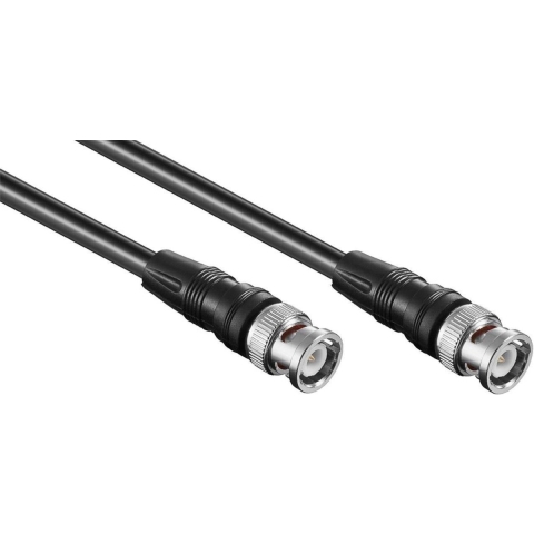 BNC (m) - BNC (m) kabel - RG58 - 50 Ohm / zwart - 10 meter