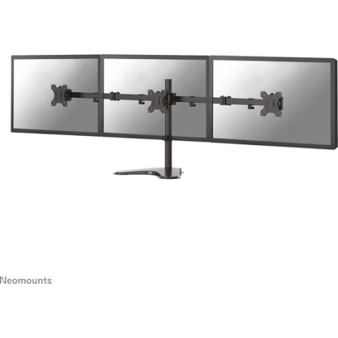 Newstar Fpma-d550dd3black Staan Voor 3 Monitoren 27´´ Zilver