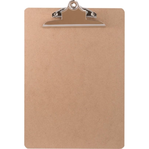 LPC  Klembord - clipboard - hout/mdf/hardboard- A4 -145 mm butterfly klem