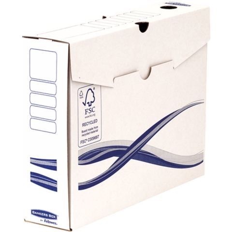 Bankers Box Basic Archiefdoos - 80mm - A4 - 10 stuks