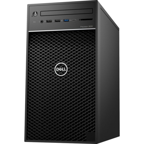 DELL Precision 3630 i5-9500 Tower Intel® Core™ i5 16 GB DDR4-SDRAM 1TB SSD Windows 10 Pro PC Zwart