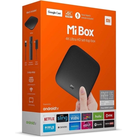 Xiaomi Mi Box S Wi-Fi 4K Ultra HD 8GB Black