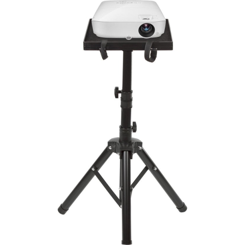 Draagbaar standaard voor 1,2 m Maclean MC-920 projector, gemaakt van staal, in hoogte verstelbaar