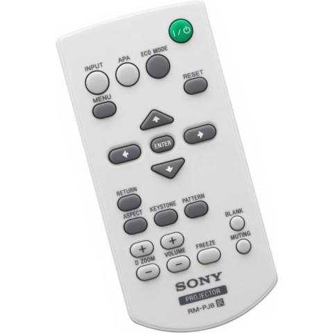 SONY VPL-EX7 Afstandsbediening, Artikelcode RM-PJ6 / 1-487-177-12