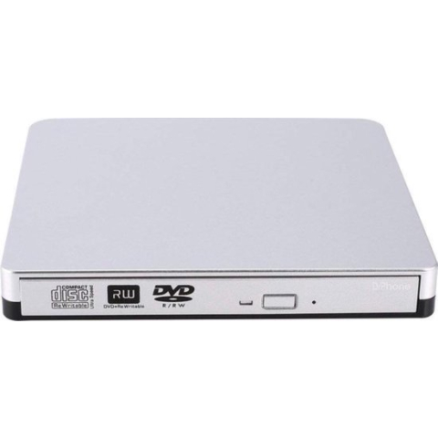DrPhone DW1 - Externe DVD/CD Writer - Brander - DVD Speler - CD Speler - USB 3.0 - Windows / Mac OS / PC / Laptop / Macbook