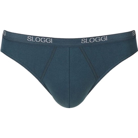 sloggi men Basic Heren Mini slip - Night Blue - Maat L