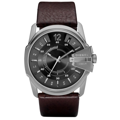 Diesel Master Chief DZ1206 Herenhorloge 45 mm - Zilverkleurig
