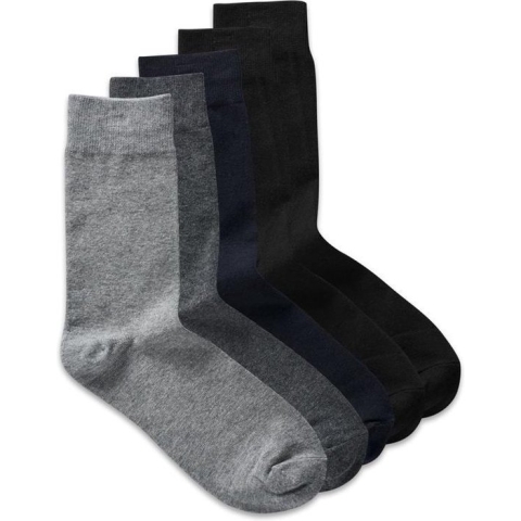 JACK&JONES ACCESSORIES JACJENS SOCK 5 PACK NOOS Heren Sokken - Maat ONE SIZE