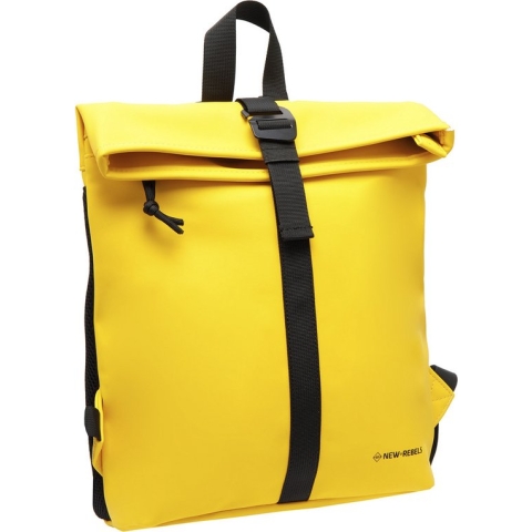 New Rebels Mart Waterafstotende Rolltop Rugzak - Medium - Geel