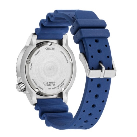 Citizen Promaster Diver BN0168-06L Horloge - Polyurethaan - Blauw - Ø 43 mm