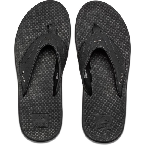 Reef Fanning Heren Slippers - Zwart - Maat 42