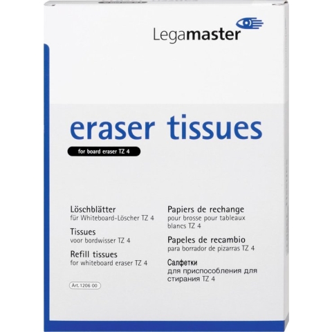 Legamaster - 7-120600 - wisserdoekjes - voor - TZ 4 - Wit 100 stuk(s)