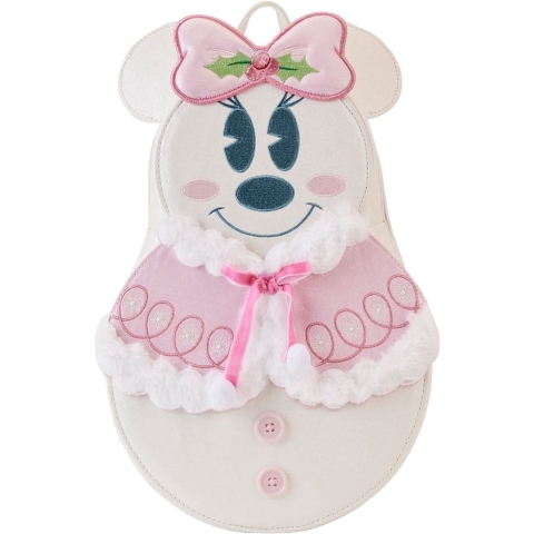 Disney by Loungefly Backpack Minnie Pastel Snowman