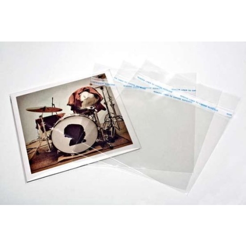 Buitenhoezen voor 7 inch Singles 18,7x18 + 3cm Blake sleeves™ (100 stuks)