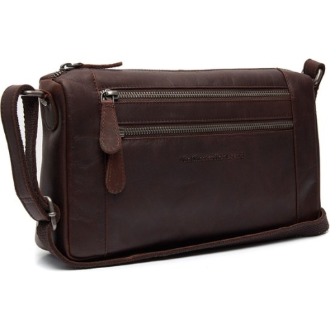 The Chesterfield Brand Leren Schoudertas Bruin Alberta