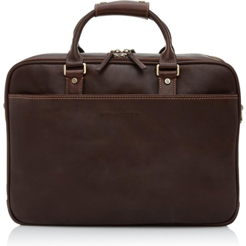 Castelijn & Beerens Lederen Laptoptas 15.6" Mokka | 689476