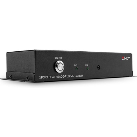 LINDY neu KVM-switch DisplayPort Afstandsbediening 3840 x 2160 Pixel