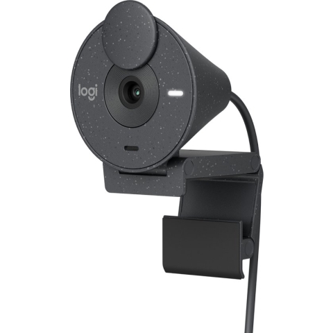 Logitech Brio 300 - Webcam - Full HD - USB C - Graphite