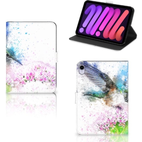 Leuk Hoes iPad Mini 6 (2021) Cover met Standaard Vogel
