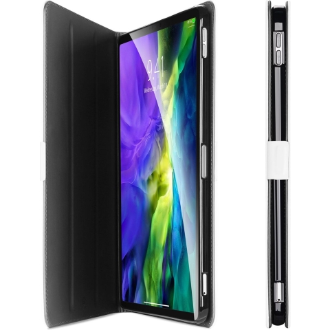 Book Case iPad Pro 11 2020/2021/2022 Hoes Wit met Standaardfunctie