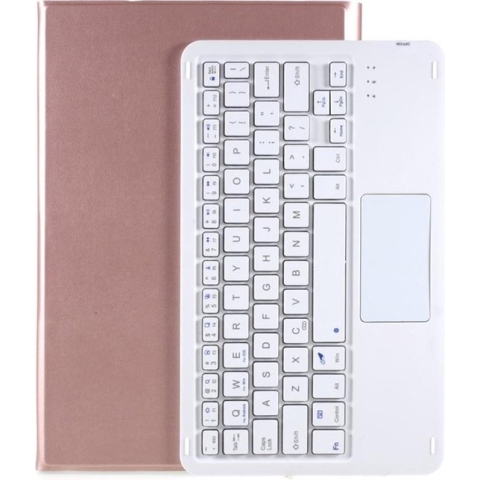Lunso - Afneembare Keyboard Hoes - Lenovo Tab P11 Pro - Roze Goud