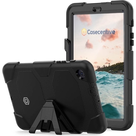 Casecentive Ultimate Hardcase Galaxy Tab A 8.4 2020 zwart