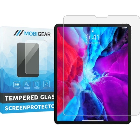 Mobigear - Apple iPad Pro 12.9 (2022) Glazen Screenprotector - Case Friendly