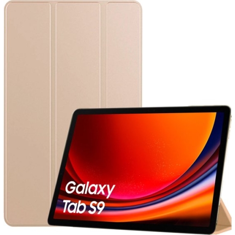 Samsung Galaxy Tab S9 Plus Hoesje – Extreme Shock Case – Samsung Galaxy Tab S9 Plus Cover Goud