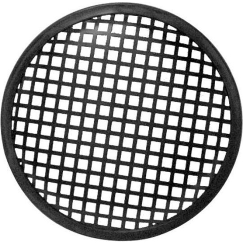 Hq-power Luidsprekerrooster 12,7 Cm Staal Zwart 10 Stuks