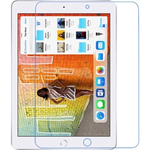 Geschikt voor iPad 10.2 (2019 / 2020) screenprotector - transparant met schoonmaakdoekje