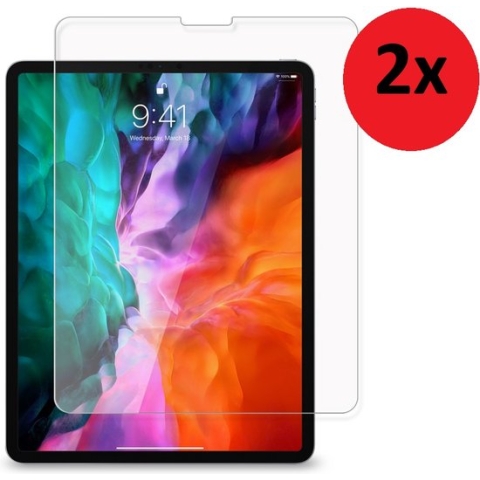 Screen protector iPad Pro 11 2018 - 11 inch - Screen protector iPad Pro 11 2020 - Screenprotector iPad Pro 11 2021 - Beschermglas Tempered Gehard Glas 2x