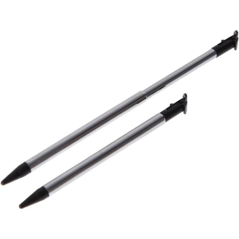 2x Inschuifbare Stylus Pen geschikt voor New Nintendo 3DS XL