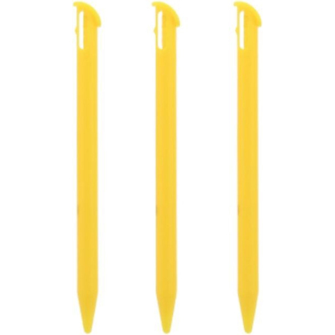 3x Stylus pen geschikt voor Nintendo New 3DS XL Geel