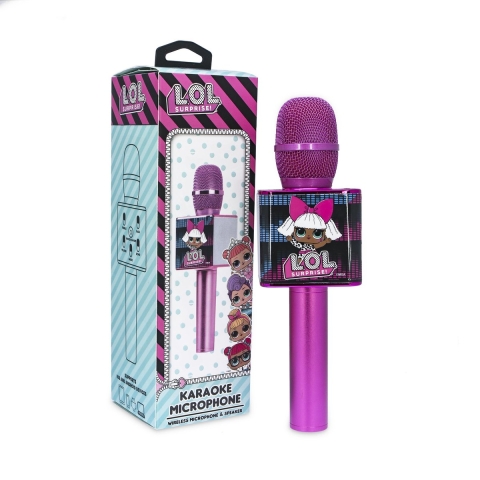 LOL Surprise - draadloze karaoke microfoon voor kids - met speaker - stemopname