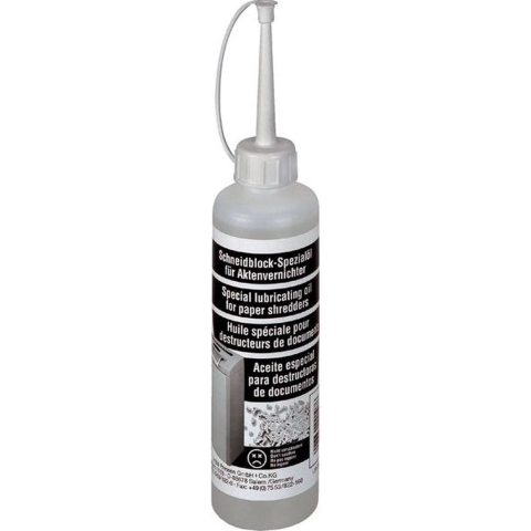 Olie voor papiervernietiger HSM 250ml - 6 stuks