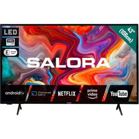 Salora SMART43TV - 43 Inch - Smart TV - Televisie - Full HD - 2022