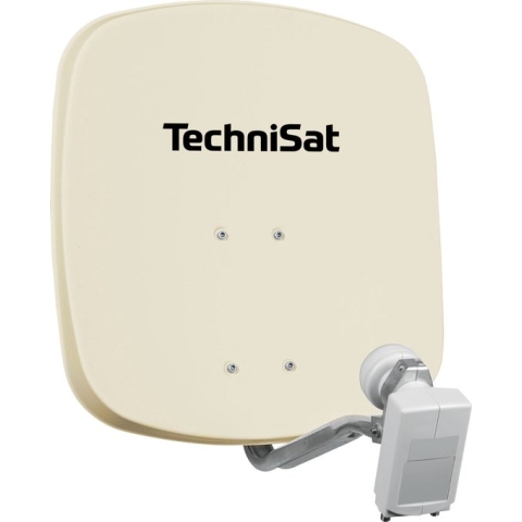TechniSat DIGIDISH 45 Satellietset zonder receiver 45 cm Reflectormateriaal: Aluminium Beige