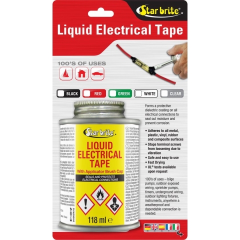 Star brite Liquid Electrical Tape - black | 118ml