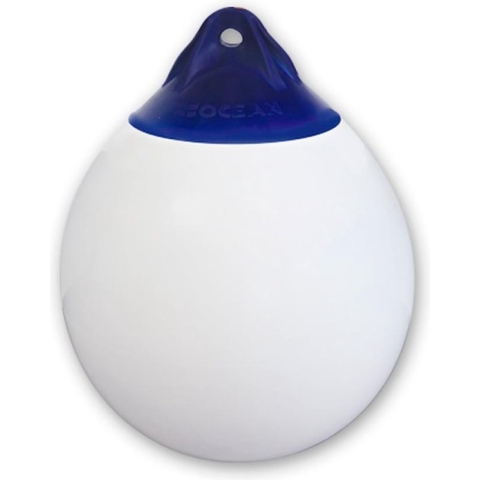 Ocean - Ronde stootwil R1 - Wit - Diameter 28 cm