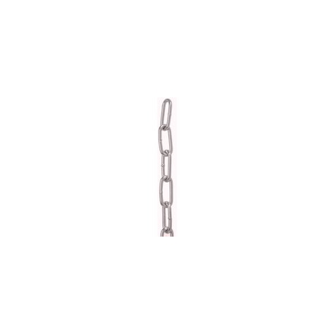 Ankerketting DIN 763 - 5mm diameter - 10 meter lang - RVS ketting - RVS 316
