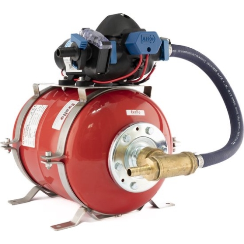 Hollex 24V Hydrofoor met Jabsco ParMax HD3 en 8 liter Druktank