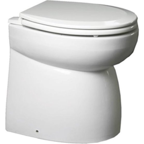 Johnson Pump AquaT elektrisch 12 Volt Toilet type Premium met standaard rechte Pot